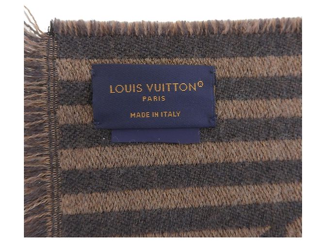 Sciarpa con frange Louis Vuitton Modello 2022 Marrone - vista 8