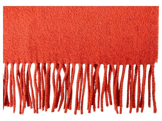 Stola in cashmere marrone Hermès - vista 3