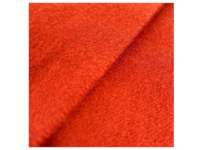 Stola in cashmere marrone Hermès - vista 4
