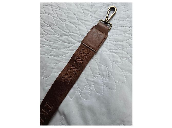Borsa a mano Ikks in pelle bubble marrone - vista 16