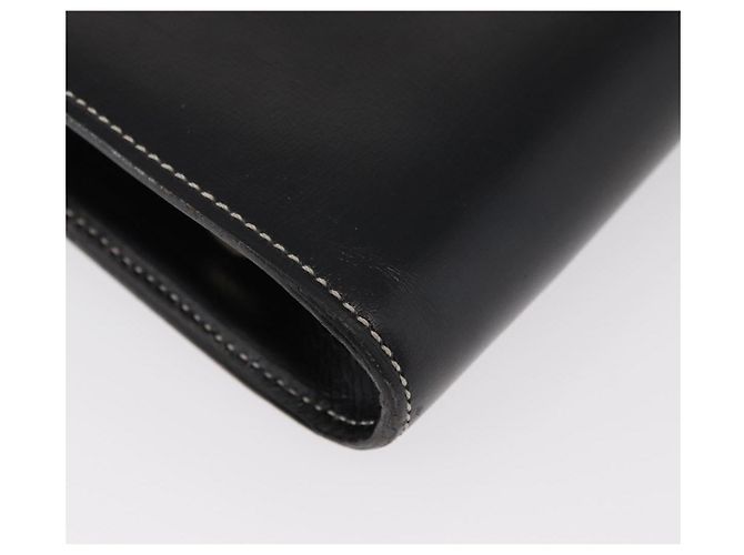 Borsa a Spalla Christian Dior in Pelle Nera e Oro Auth ka3883 Nero D'oro - vista 15