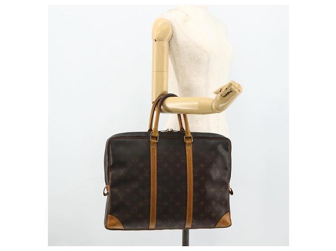 LOUIS VUITTON Monogram Porta Documenti da Viaggio Borsa Business M53361 LV Auth 176551 Monogramma - vista 24