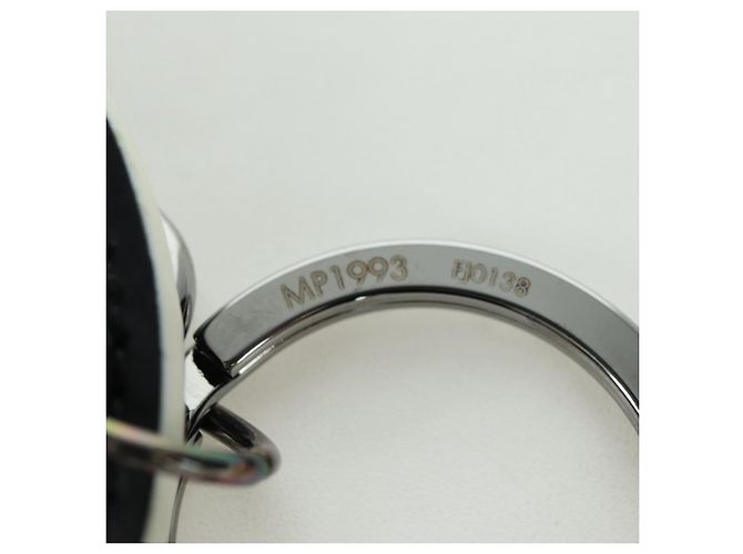 LOUIS VUITTON Monogram Eclipse Portachiavi Vivienne Charm MP1993 Auth YKZ1405SAM Monogramma - vista 10