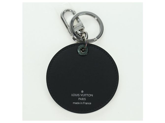 LOUIS VUITTON Monogram Eclipse Portachiavi Vivienne Charm MP1993 Auth YKZ1405SAM Monogramma - vista 5