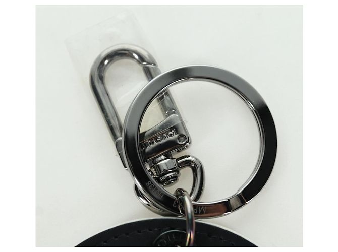 LOUIS VUITTON Monogram Eclipse Portachiavi Vivienne Charm MP1993 Auth YKZ1405SAM Monogramma - vista 8