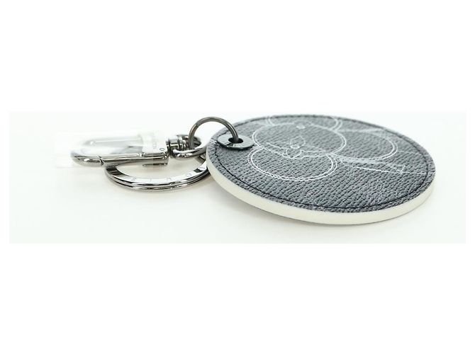 LOUIS VUITTON Monogram Eclipse Portachiavi Vivienne Charm MP1993 Auth YKZ1405SAM Monogramma - vista 9