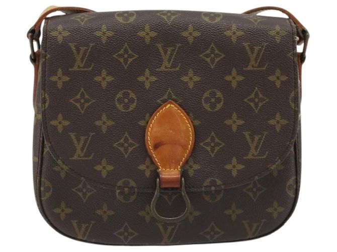 LOUIS VUITTON Monogram Saint Cloud GM Schultertasche M51242 LV Auth BA12040 Monogramm - Ansicht 13