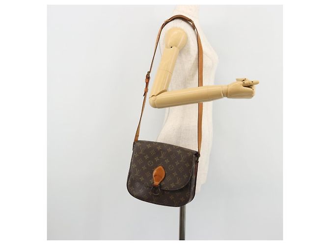 LOUIS VUITTON Monogram Saint Cloud GM Schultertasche M51242 LV Auth BA12040 Monogramm - Ansicht 24