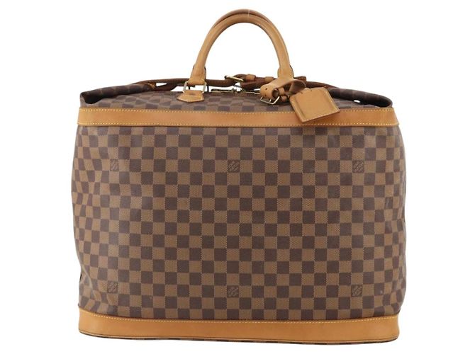 LOUIS VUITTON Bolsa Boston 45 Damier Ebene 100º Aniversário N41160 LV Auth mr2279 - vista 13