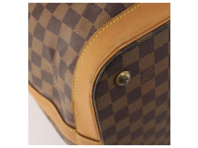 LOUIS VUITTON Bolsa Boston 45 Damier Ebene 100º Aniversário N41160 LV Auth mr2279 - vista 16