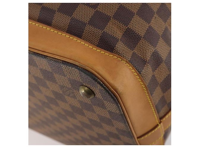 LOUIS VUITTON Bolsa Boston 45 Damier Ebene 100º Aniversário N41160 LV Auth mr2279 - vista 17
