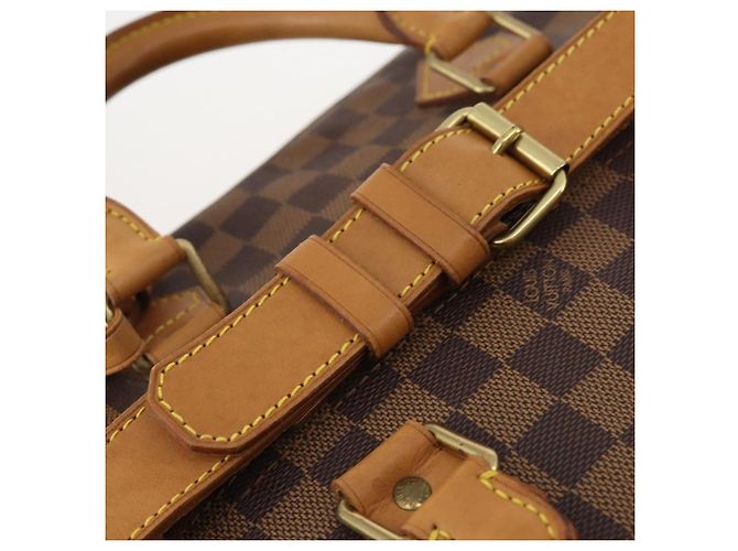LOUIS VUITTON Bolsa Boston 45 Damier Ebene 100º Aniversário N41160 LV Auth mr2279 - vista 21