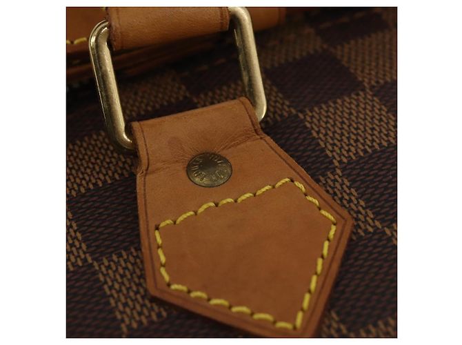 LOUIS VUITTON Bolsa Boston 45 Damier Ebene 100º Aniversário N41160 LV Auth mr2279 - vista 9