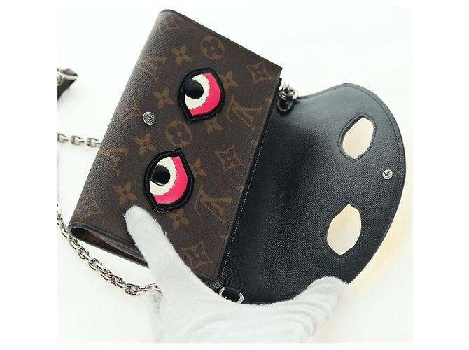 LOUIS VUITTON Pochette Monogramma Maschera Kabuki Borsa a Spalla M43532 LV Auth YKZ1321M - vista 10