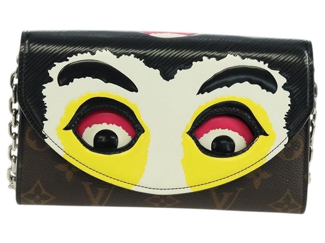 LOUIS VUITTON Pochette Monogramma Maschera Kabuki Borsa a Spalla M43532 LV Auth YKZ1321M - vista 13