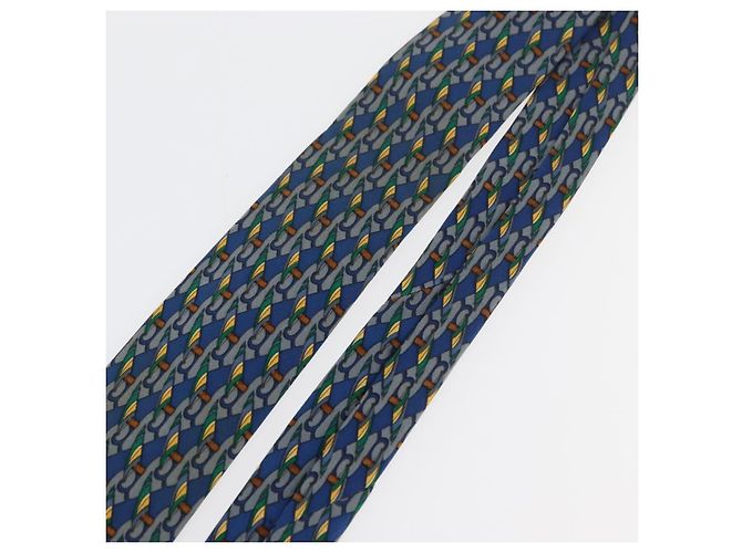 Hermès HERMES Necktie Silk Blue Auth 174885A - view 6