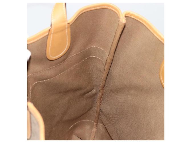 Borsa Sherry Line in PVC Beige Micro GG Supreme Web di GUCCI 002 904 0131 Auth 175744 D'oro - vista 19