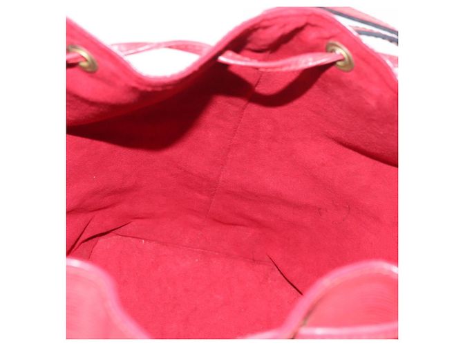 LOUIS VUITTON Borsa a Spalla Epi Noe Rossa M44007 LV Auth 157474 Rosso - vista 19