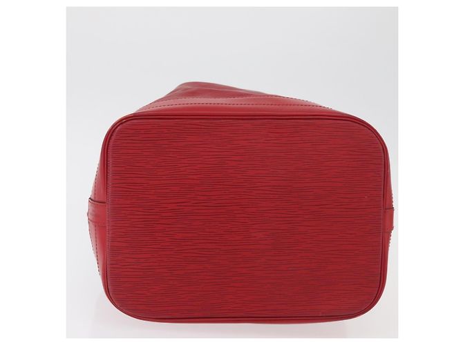 LOUIS VUITTON Borsa a Spalla Epi Noe Rossa M44007 LV Auth 157474 Rosso - vista 5