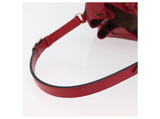 LOUIS VUITTON Borsa a Spalla Epi Noe Rossa M44007 LV Auth 157474 Rosso - vista 7