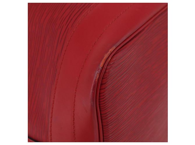 LOUIS VUITTON Borsa a Spalla Epi Noe Rossa M44007 LV Auth 157474 Rosso - vista 9