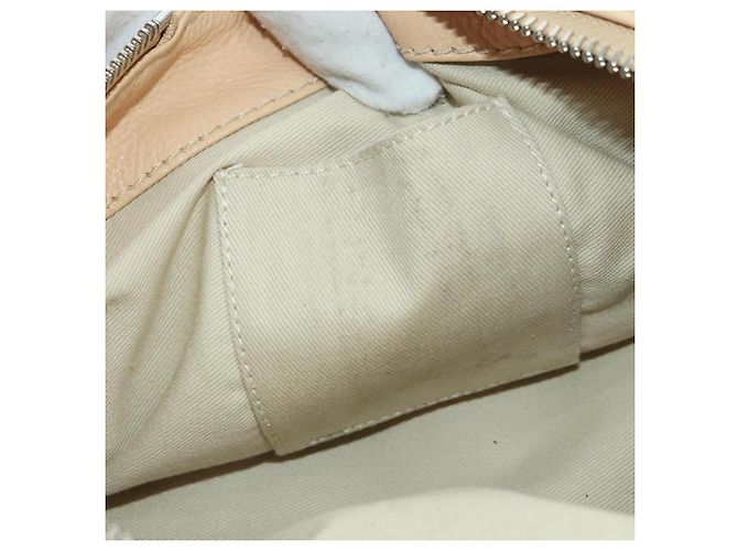 Chloé Borsa a mano Chloe Paddington in pelle beige oro argento autentica am11351SAV D'oro - vista 10