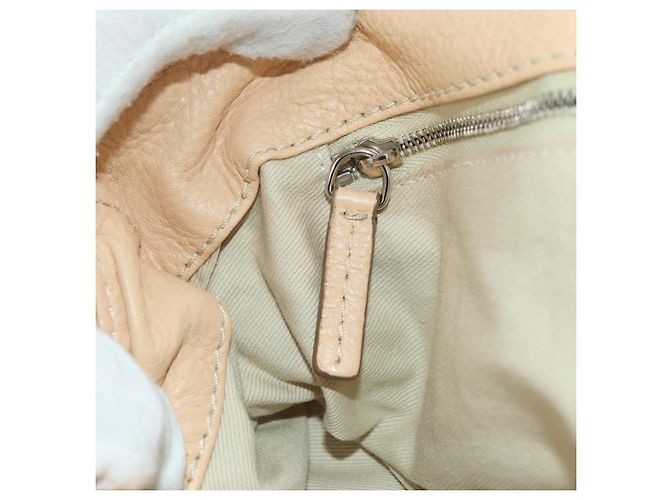 Chloé Borsa a mano Chloe Paddington in pelle beige oro argento autentica am11351SAV D'oro - vista 24