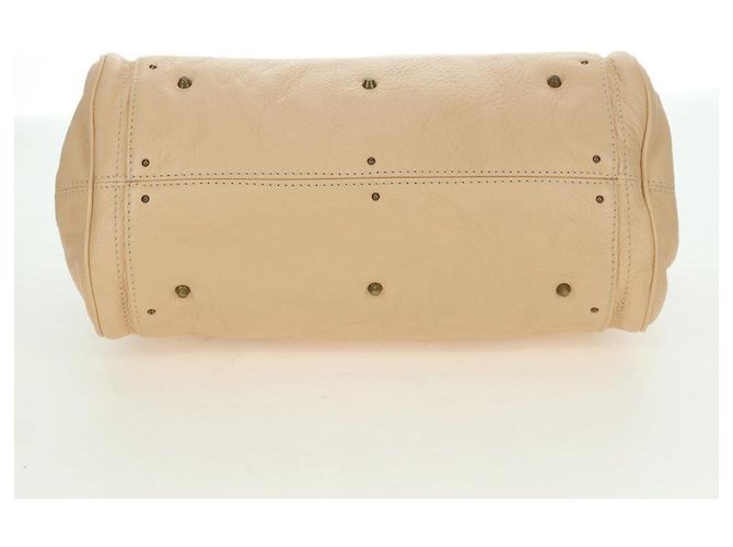 Chloé Borsa a mano Chloe Paddington in pelle beige oro argento autentica am11351SAV D'oro - vista 5