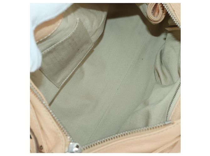 Chloé Borsa a mano Chloe Paddington in pelle beige oro argento autentica am11351SAV D'oro - vista 9
