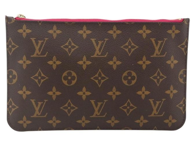 LOUIS VUITTON Monogram Neverfull MM Pouch Accessorio Pouch LV Auth 176549 Monogramma - vista 13