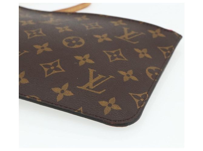 LOUIS VUITTON Monogram Neverfull MM Pouch Accessorio Pouch LV Auth 176549 Monogramma - vista 14
