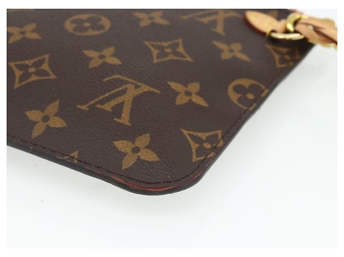 LOUIS VUITTON Monogram Neverfull MM Pouch Accessorio Pouch LV Auth 176549 Monogramma - vista 16