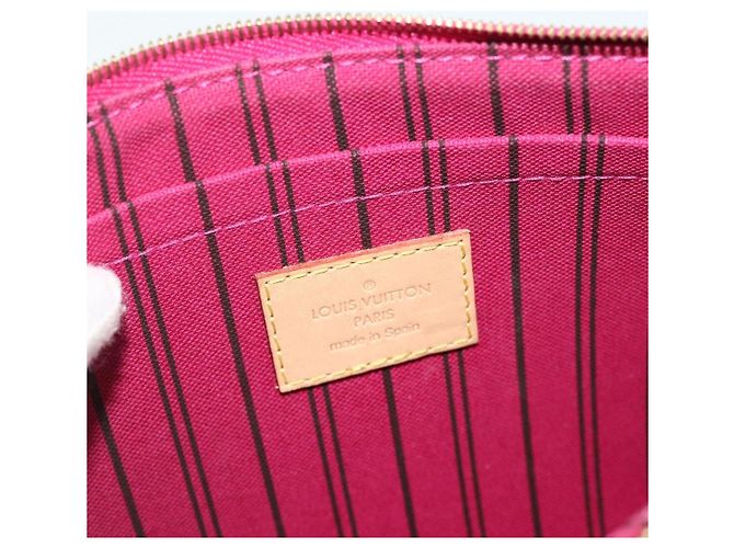 LOUIS VUITTON Monogram Neverfull MM Pouch Accessorio Pouch LV Auth 176549 Monogramma - vista 18