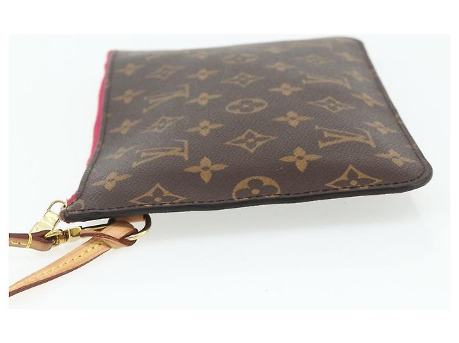 LOUIS VUITTON Monogram Neverfull MM Pouch Accessorio Pouch LV Auth 176549 Monogramma - vista 3