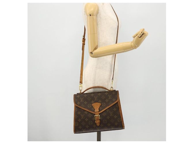 LOUIS VUITTON Borsa a Mano Monogram Bel Air 2way M51122 LV Auth am11372A Monogramma - vista 24