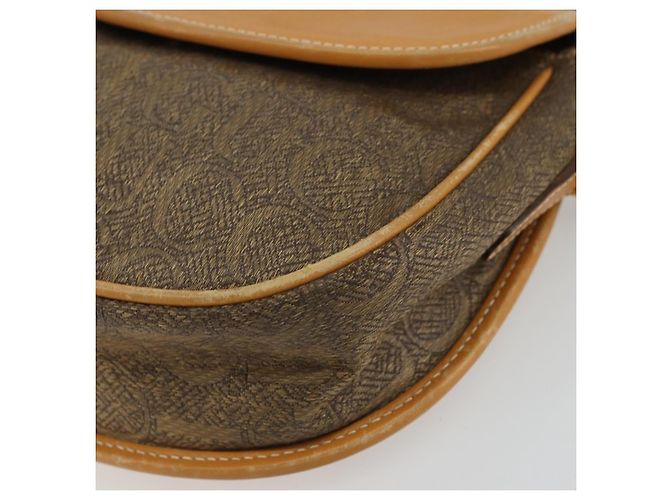 Borsa a Spalla GUCCI in Tela Beige Oro Auth 175367 D'oro - vista 14