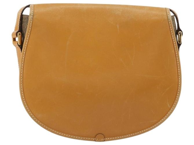Borsa a Spalla GUCCI in Tela Beige Oro Auth 175367 D'oro - vista 2