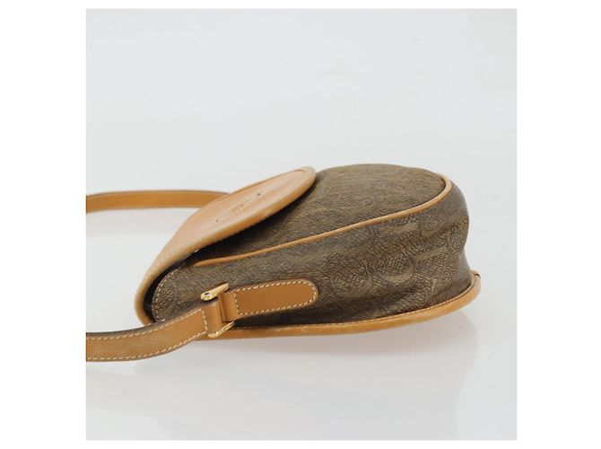 Borsa a Spalla GUCCI in Tela Beige Oro Auth 175367 D'oro - vista 4