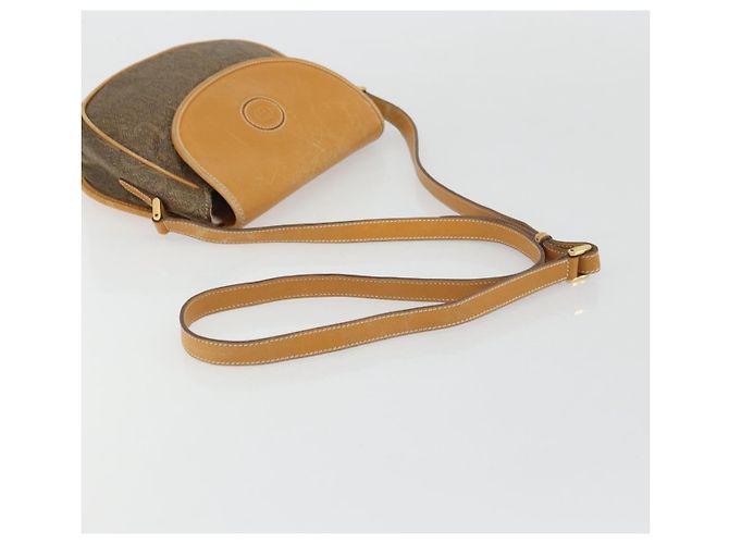 Borsa a Spalla GUCCI in Tela Beige Oro Auth 175367 D'oro - vista 7