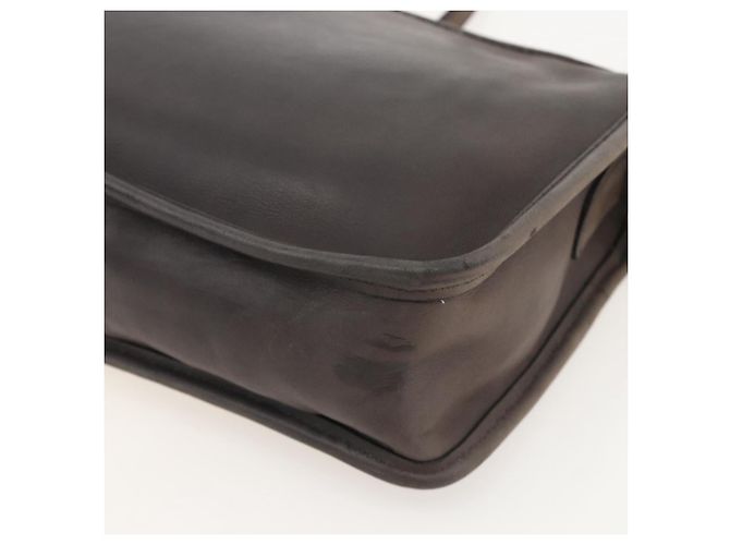 Coach Borsa a Spalla in Pelle Marrone Oro Auth 167197 D'oro - vista 16
