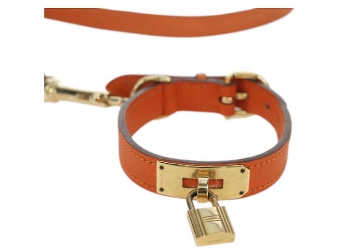 Hermès HERMES Kelly Laisse pour Chien Cuir Auth YKZ1400V - vue 2