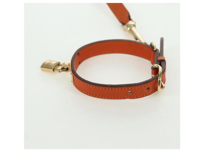 Hermès HERMES Kelly Laisse pour Chien Cuir Auth YKZ1400V - vue 3