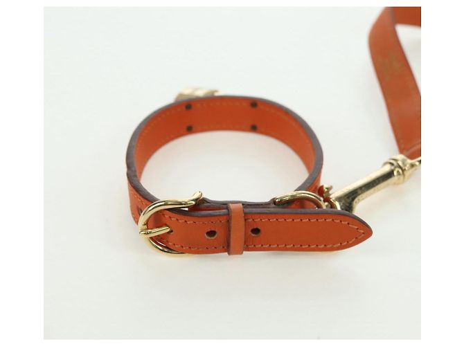 Hermès HERMES Kelly Laisse pour Chien Cuir Auth YKZ1400V - vue 4
