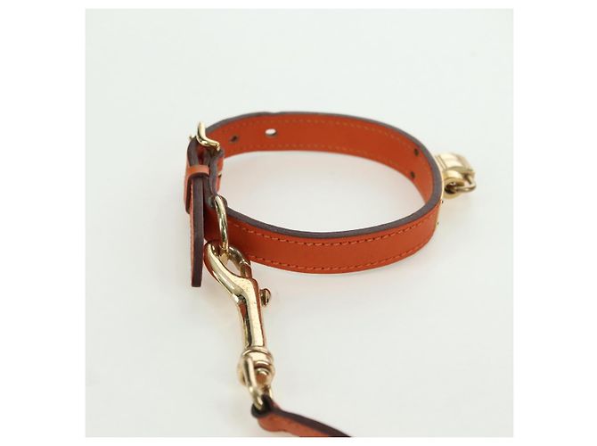 Hermès HERMES Kelly Laisse pour Chien Cuir Auth YKZ1400V - vue 5