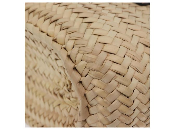 LOEWE - Cesto Ghibli Il Mio Vicino Totoro Borsa Soot Sprites Raffia Auth 158615SM Beige - vista 16