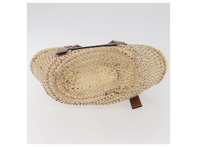 LOEWE - Cesto Ghibli Il Mio Vicino Totoro Borsa Soot Sprites Raffia Auth 158615SM Beige - vista 5