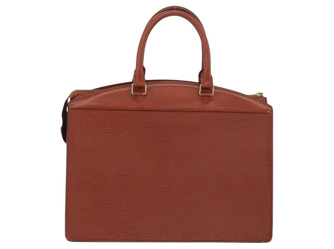 LOUIS VUITTON Borsa a Mano Epi Riviera Marrone M48183 LV Auth 176461 - vista 2