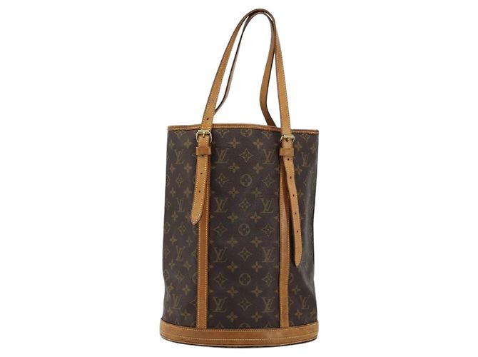 LOUIS VUITTON Borsa a Spalla Monogram Bucket GM M42236 LV Auth hk3397 Monogramma - vista 13
