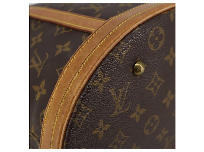 LOUIS VUITTON Borsa a Spalla Monogram Bucket GM M42236 LV Auth hk3397 Monogramma - vista 14