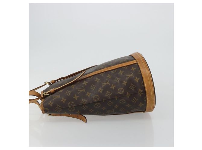 LOUIS VUITTON Borsa a Spalla Monogram Bucket GM M42236 LV Auth hk3397 Monogramma - vista 4